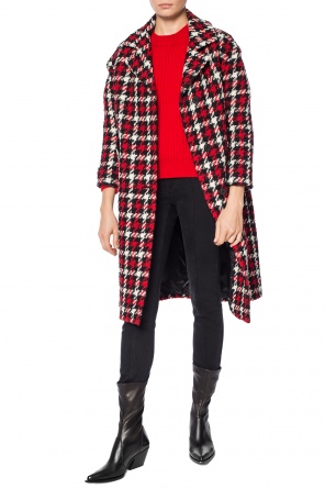 Coat with a hounds tooth check pattern, zdjęcie 2 Coat with a hounds tooth check pattern od McQ Alexander McQueen